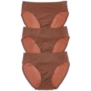 Spanx® Womens  3Pk Bikini, Brown
